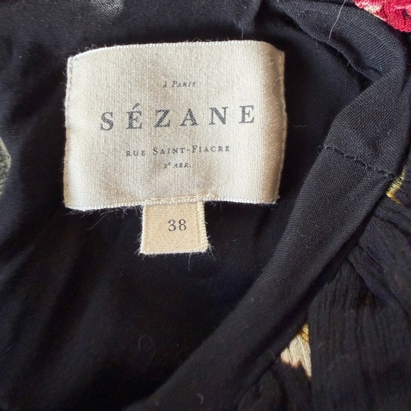 Sézane Prima maxi floral dress, size 38 - Picture 9 of 11